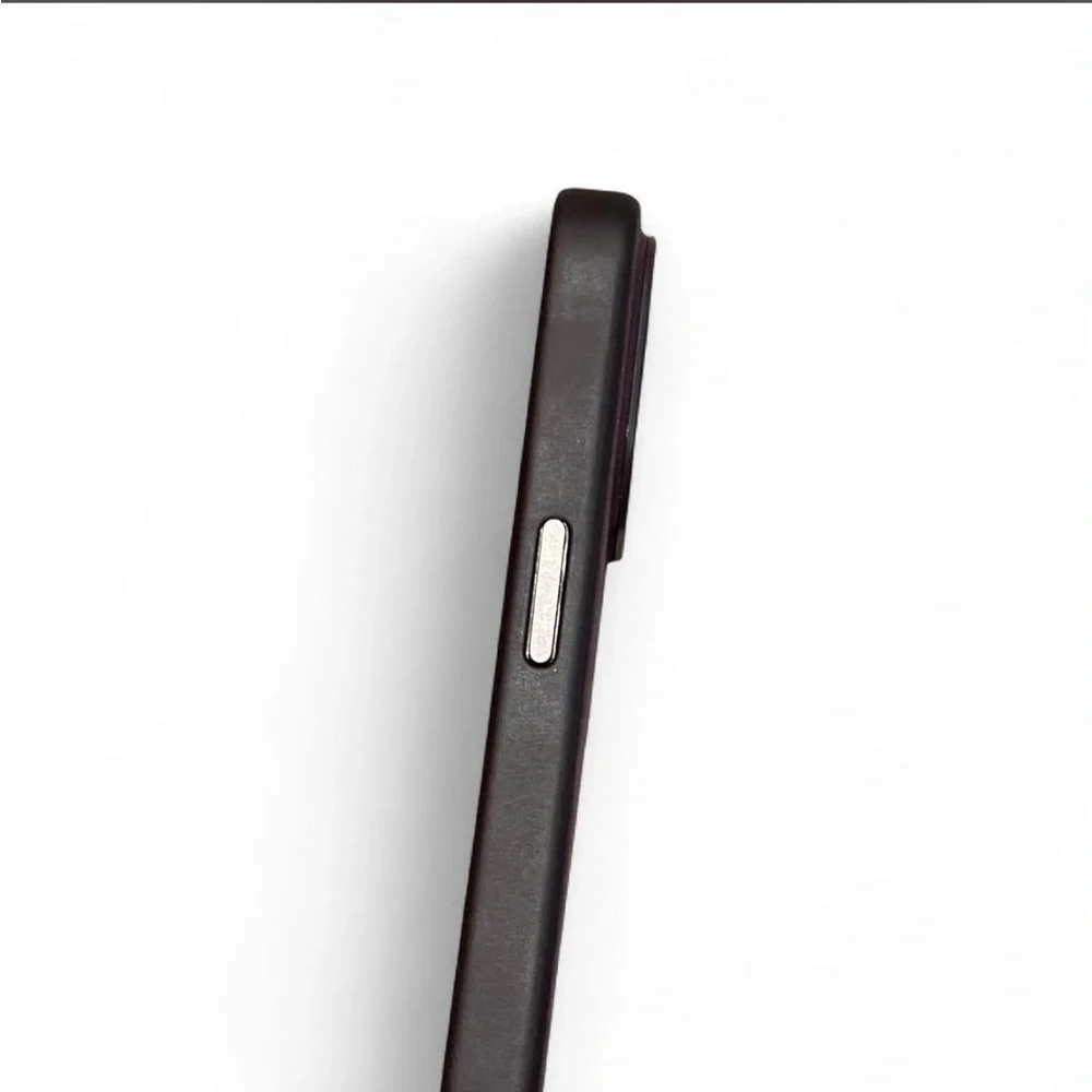 Apple iPhone 15 Pro Max MagSafe Leather Case Purple Free Shipping